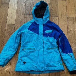 Under Armour Ski Jacket XL Vibrant Blue/Turquoise